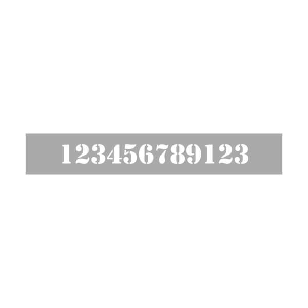 Stencil Custom - (950x150mm)