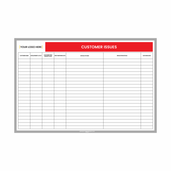 Customer Issues