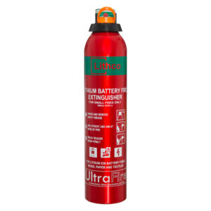 Ultra Fire Lithium-Ion Battery Fire Extinguisher – Lithco 500ml